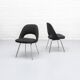 Conference dining chairs set 1970s