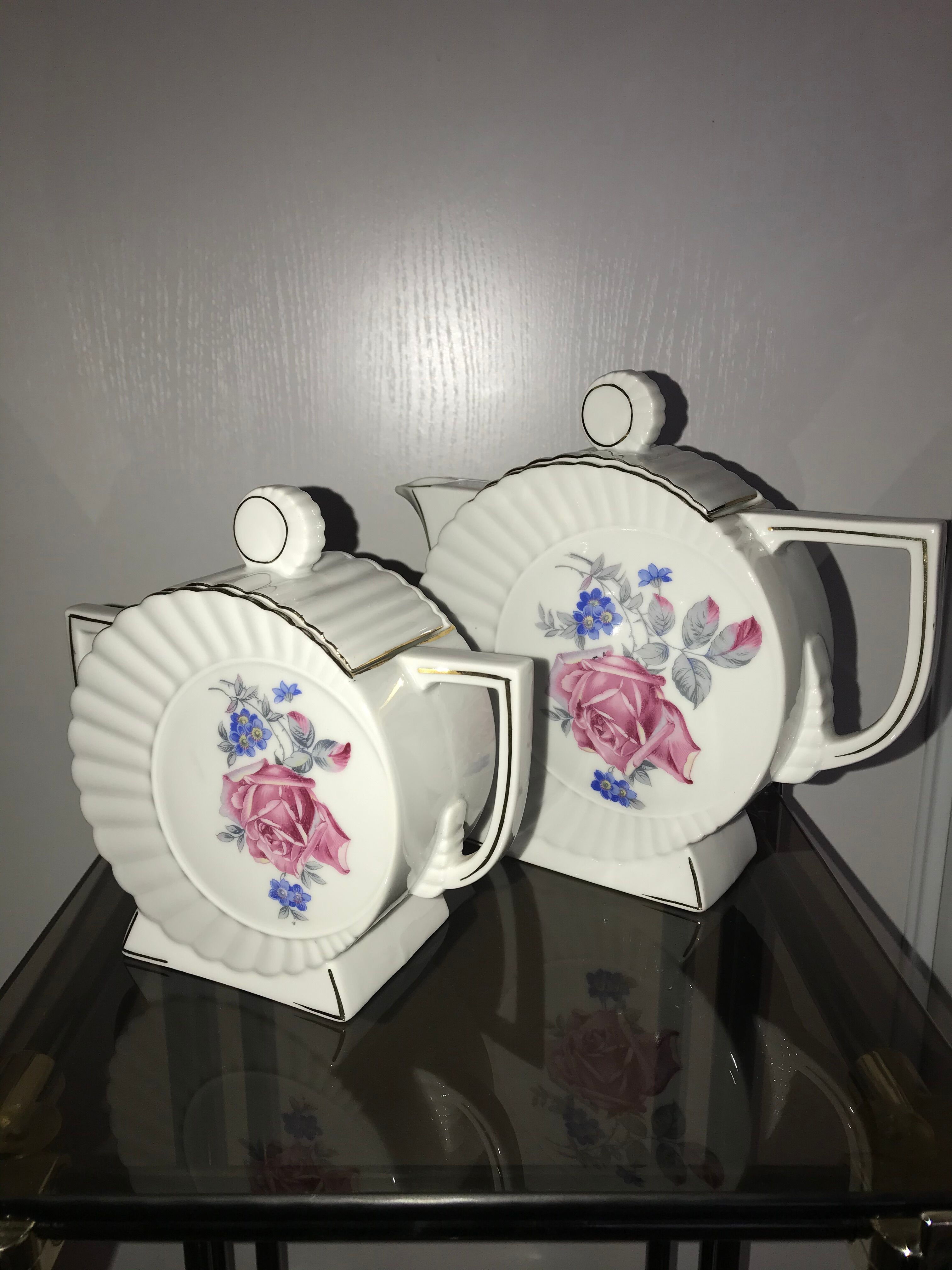 Duo coffee maker and porcelain sugar maker Made in Slovakia