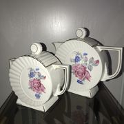 Duo cafetière et sucrier en porcelaine Made in Slovakia