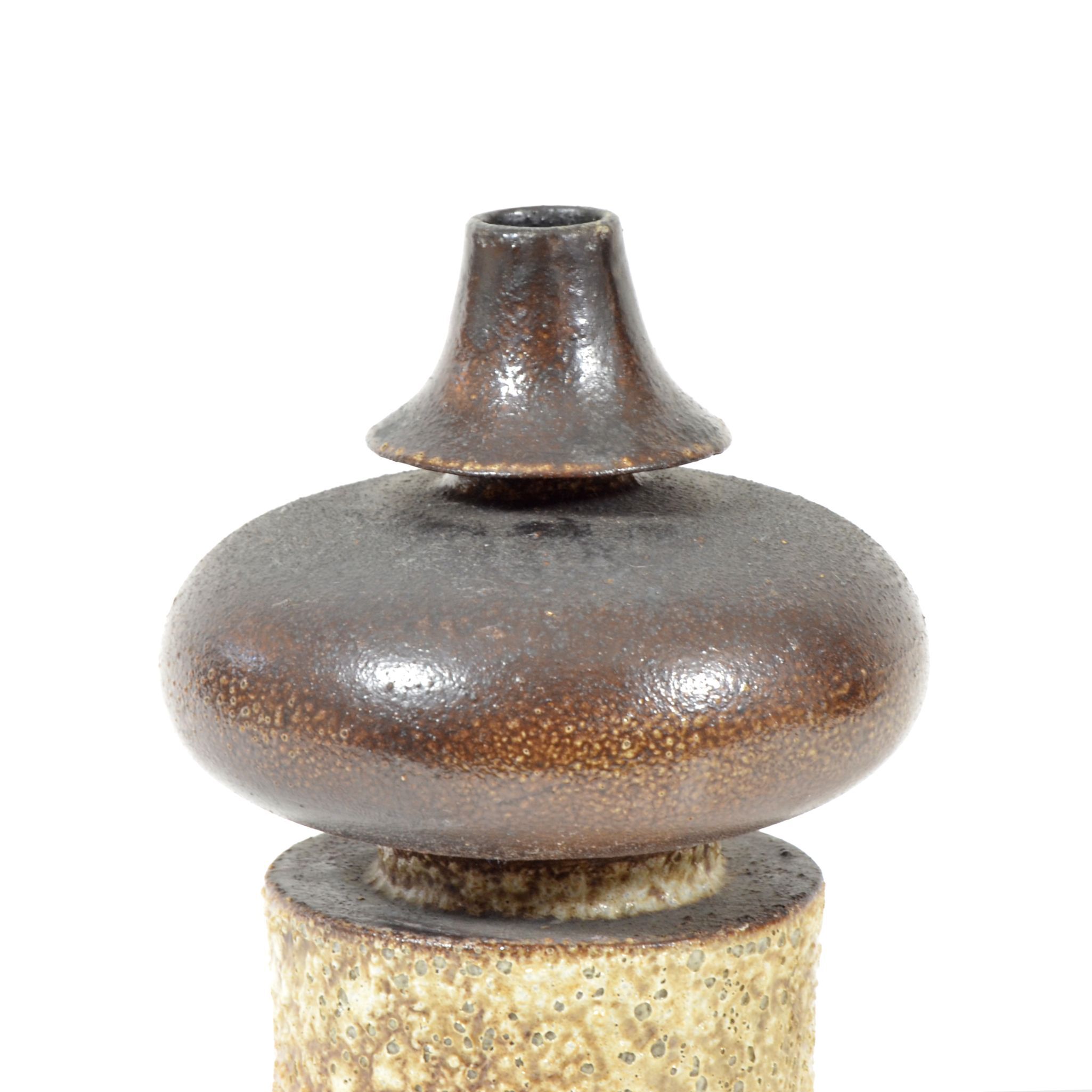 1970s stoneware vase