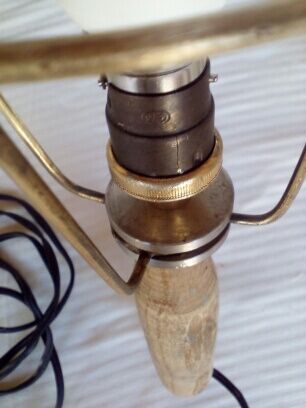 vintage brass wood and iron workshop 40/50