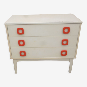 Vintage retro chest of drawers