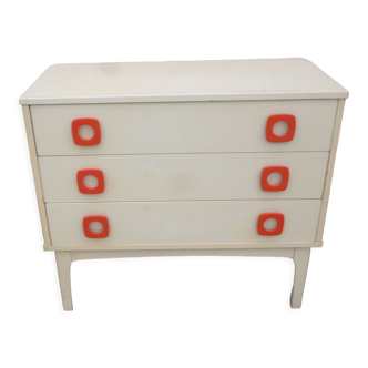 Vintage retro chest of drawers
