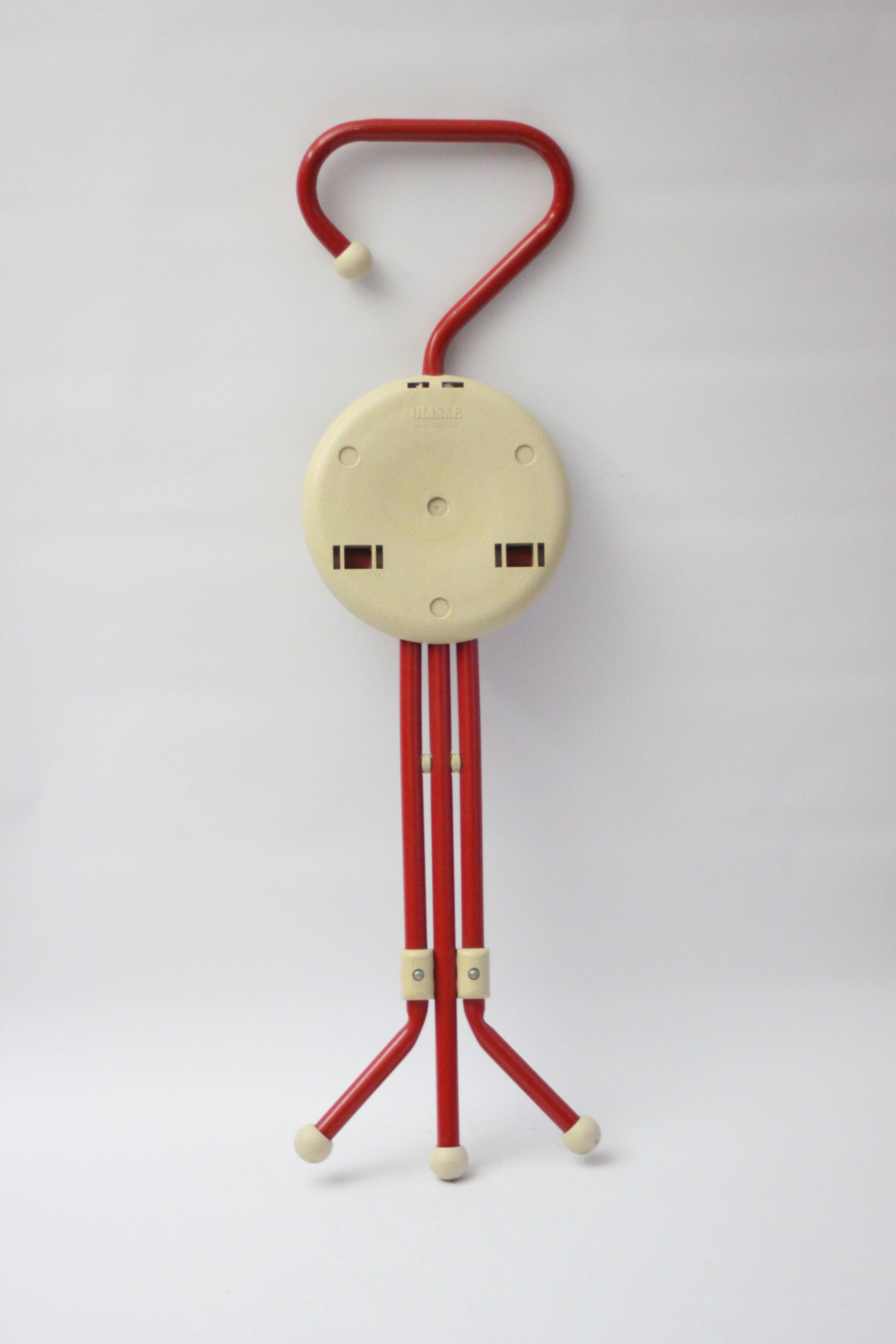 Folding stick stool Ulysse model C.S. by Ivan Loss for Sandrigarden 1981