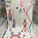 Tapis Azilal Berbère Marocain 2m76 x 1m46