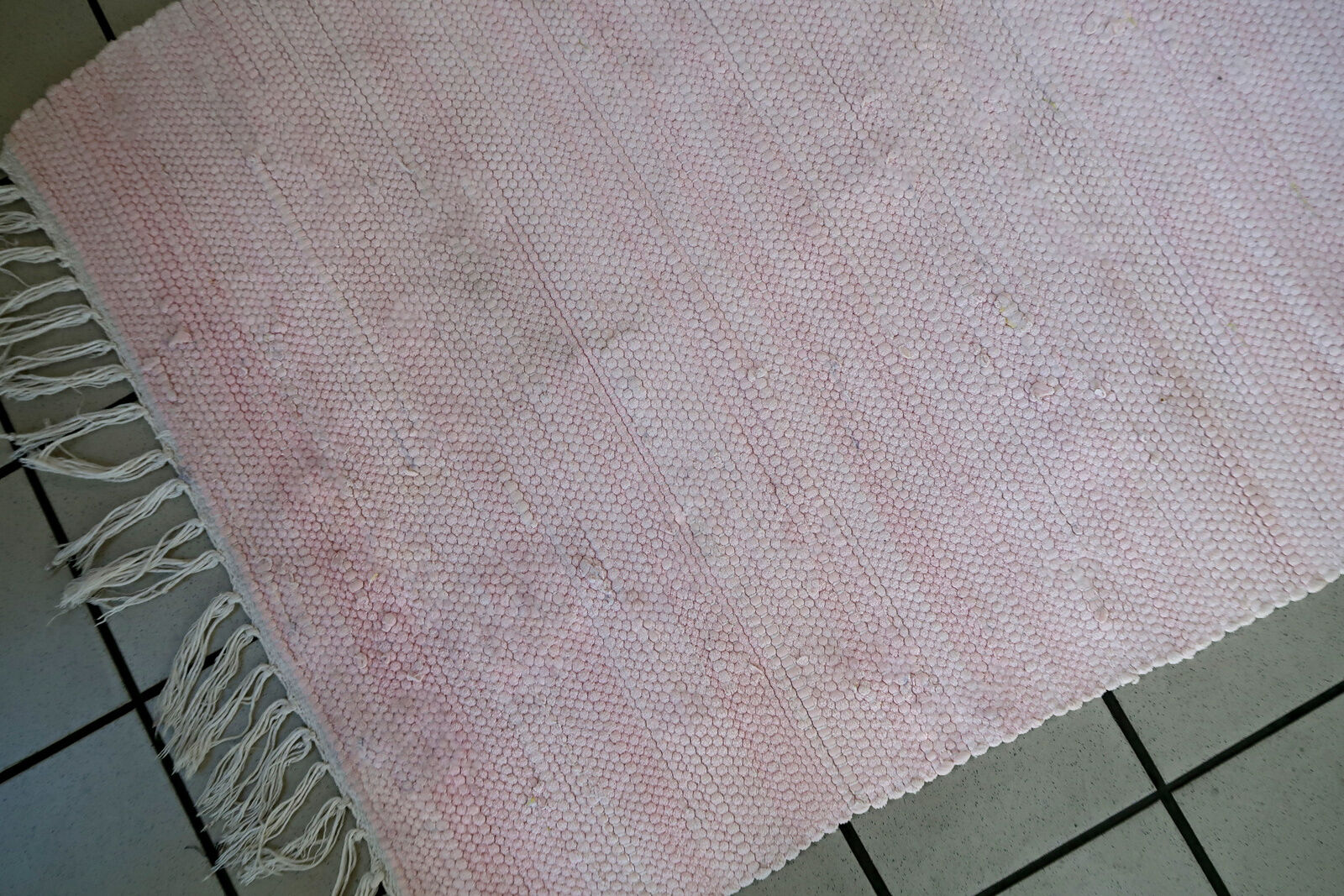 Handmade Indian vintage carpet 80cm x 131cm 1970s