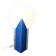 Moon lamp by Samuel Parker for Slamp, Italy, 90s.