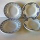 6 mismatched old hollow plates