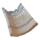 Plat à asperges barbotine 1900