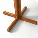 Round Dining Table in Solid Teak, 1970s