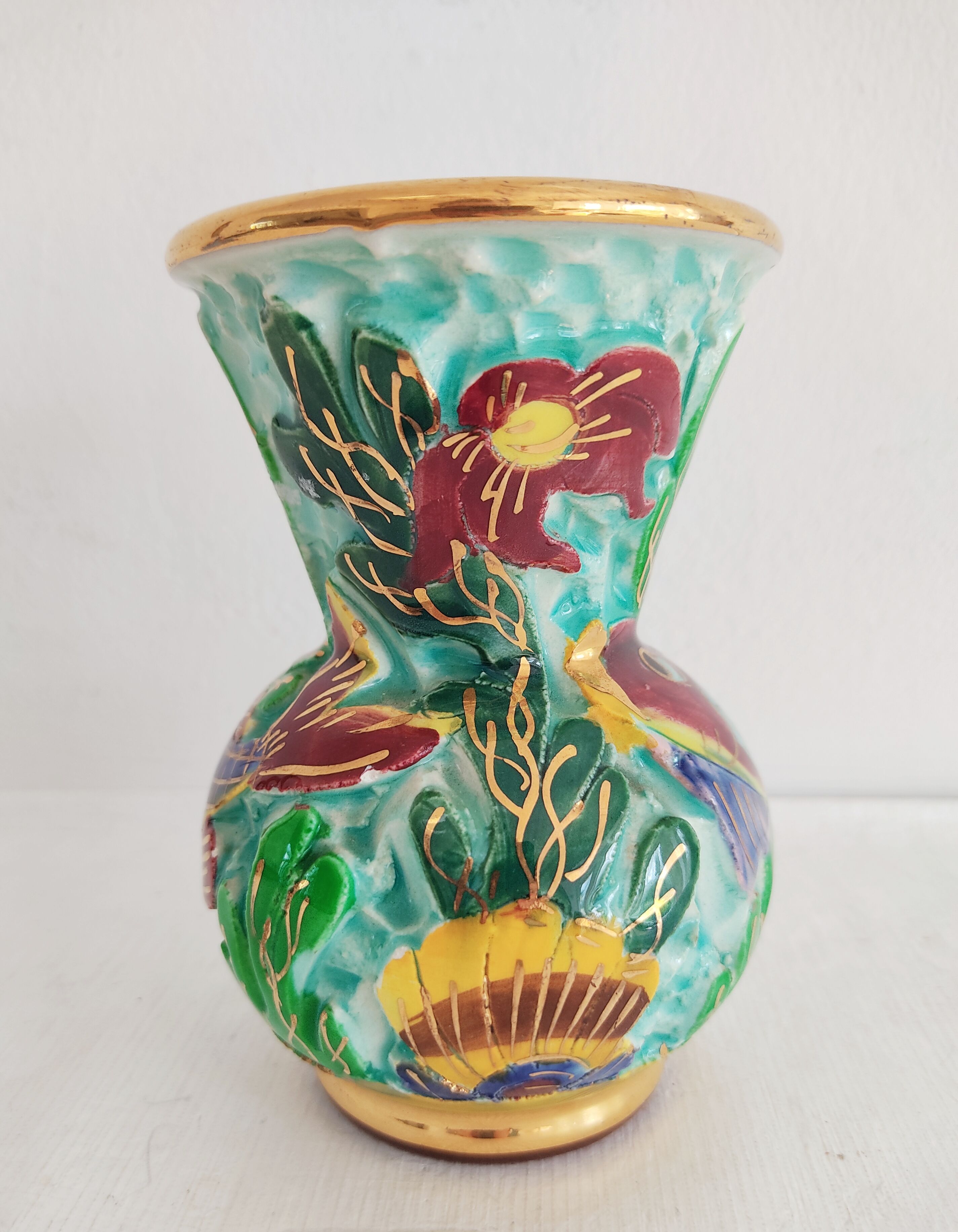 Ceramics from Monaco fish vase