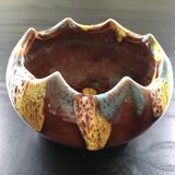 Empty burnt tripod pocket