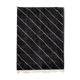 Modern Moroccan carpet black contemporary art 240x300cm