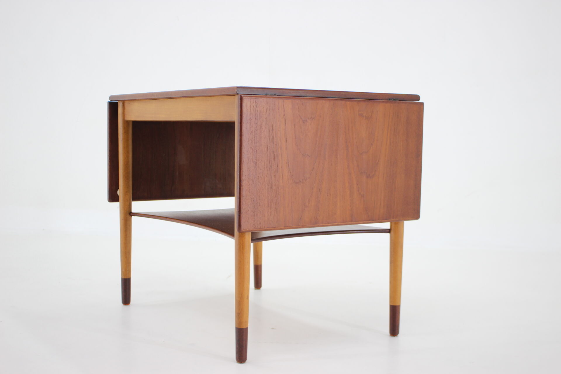 Borge Mogensen teak and Oak Coffee Table for Soborg Mobelfabric ,Denmark, 1960