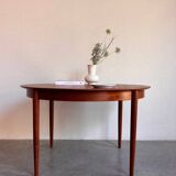 Vintage Danish dining table round