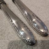 Service to cut silver metal Christofle Albatros