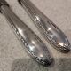 Service to cut silver metal Christofle Albatros