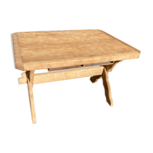 Bureau en chêne et placage