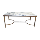 Table basse en marbre années 60