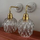 Pair of vintage wall lights