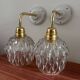 Paire d’appliques murales vintage