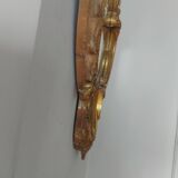 Mirror XIXth gilded wood and mercury ice 61x45cm