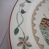 Porcelain plate decor country Villeroy Boch
