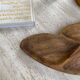 Antique wooden dish
