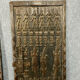 Central Africa around 1900 2 very large doors entirely carved iguanas,