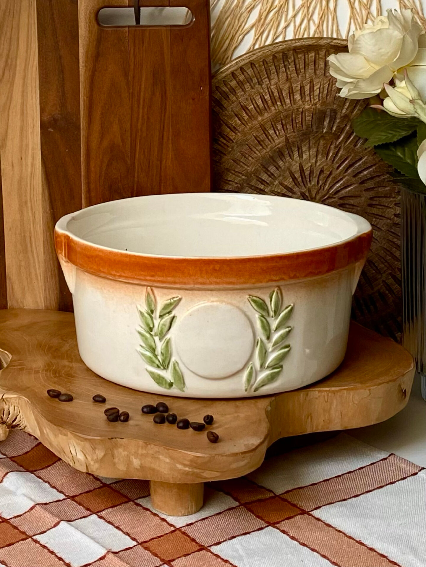 Ceramic plate