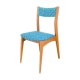 4-Pack geometric fabric chairs