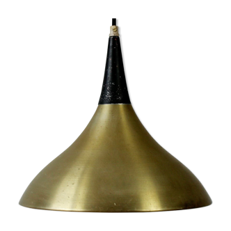 Lampe vintage en laiton milieu du siècle