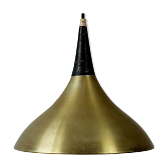 Vintage mid-century brass lamp