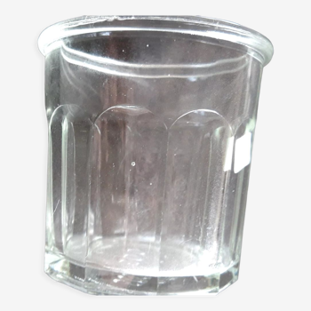 Old faceted jam jar 500 ml