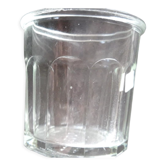 Old faceted jam jar 500 ml