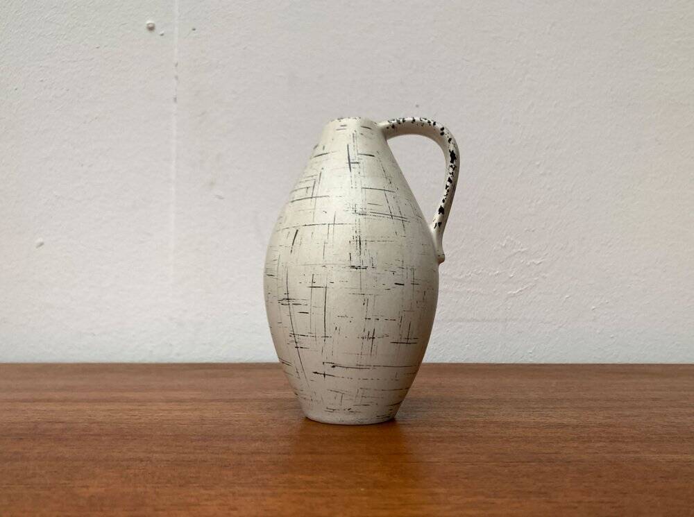 Carafe vase allemande de Übelacker Keramik, années 1950