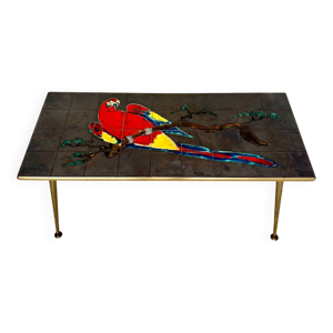 Table basse vintage en