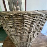 Wicker basket, 57 cm high