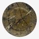 Round plate, fossil marble catch-all 35cm