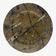 Round plate, fossil marble catch-all 35cm