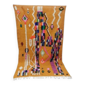 Azilal Berber rug in handmade wool 255 X 140 CM