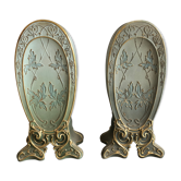 Paire de vases "Céramique de Charenton" 1900