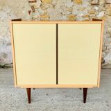 Vintage chest of drawers with 4 drawers by Capelle, circa 60's