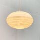 Lampe suspension UFO allemande modèle 2196 du milieu du siècle par Aloys Ferdinand Gangkofner pour Erco, années 1960