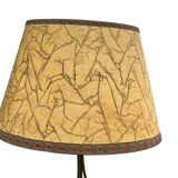 Large bronze floor lamp