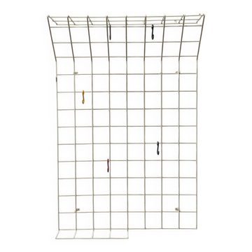Mid-century German minimalist rope coat rack from the 1960s.