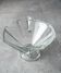 Thick engraved glass bowl, Slovakia Art Deco style
