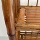 Folding bamboo shelf, 1960, Italy