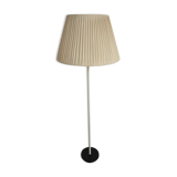 Vintage 50-60s Dutch design white floor lamp by H. Fillekes for Artiforte black base