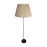 Vintage 50-60s Dutch design white floor lamp by H. Fillekes for Artiforte black base